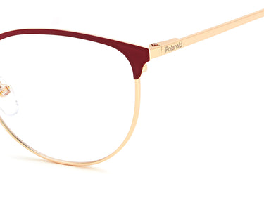 Premium Women Polaroid Eyeglasses: PLD D443 - Cherry Gold - SpecSMART Eye Clinic (Zoom View)